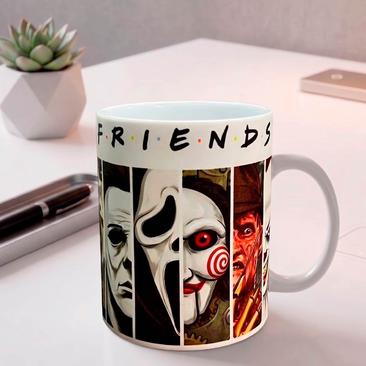 Taza Mágica Friends Malos