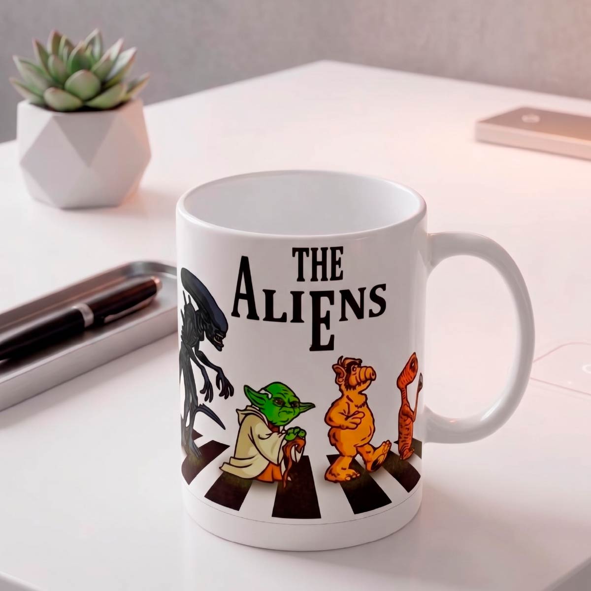 Taza Mágica Aliens