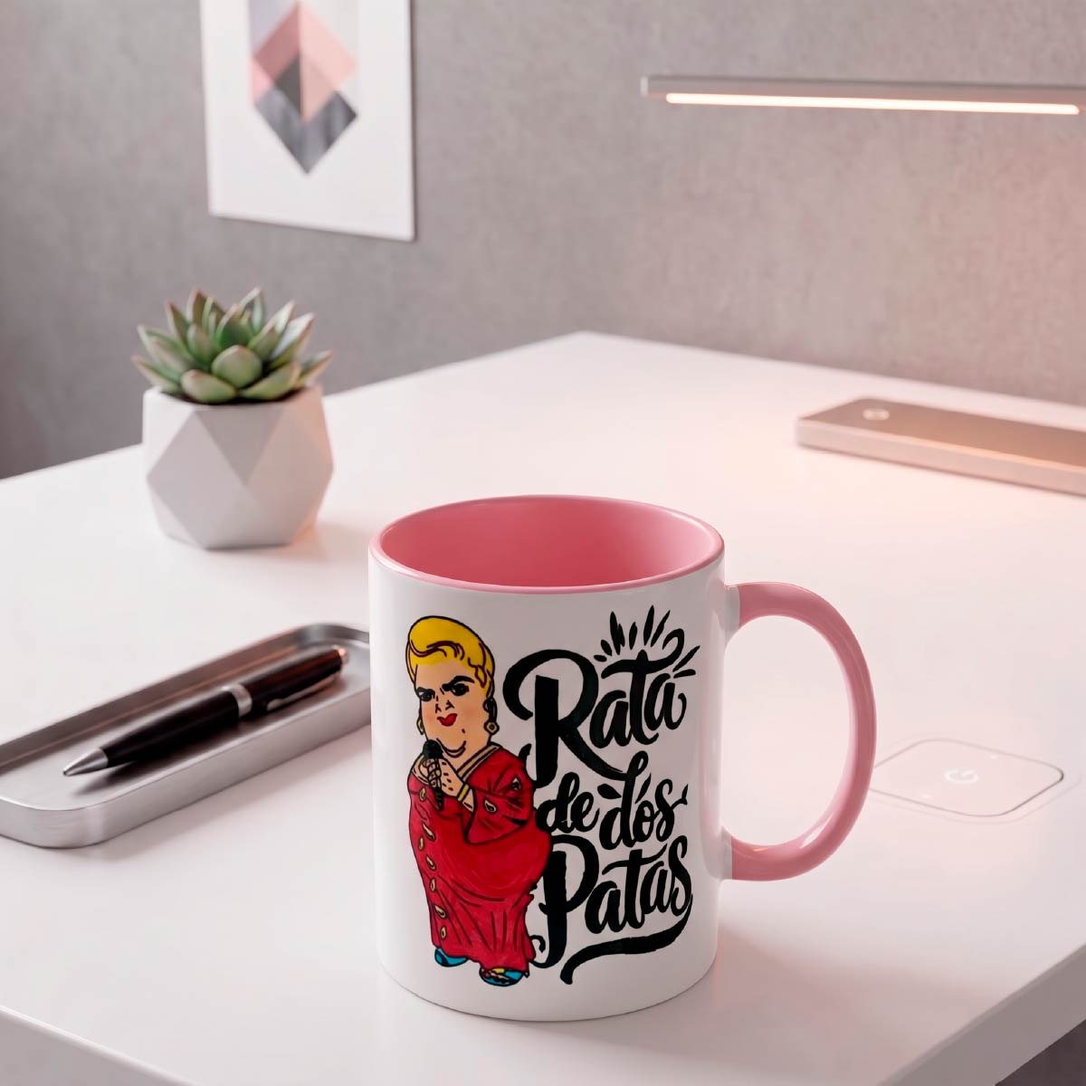 Set De 2 Tazas Paquita La Del Barrio