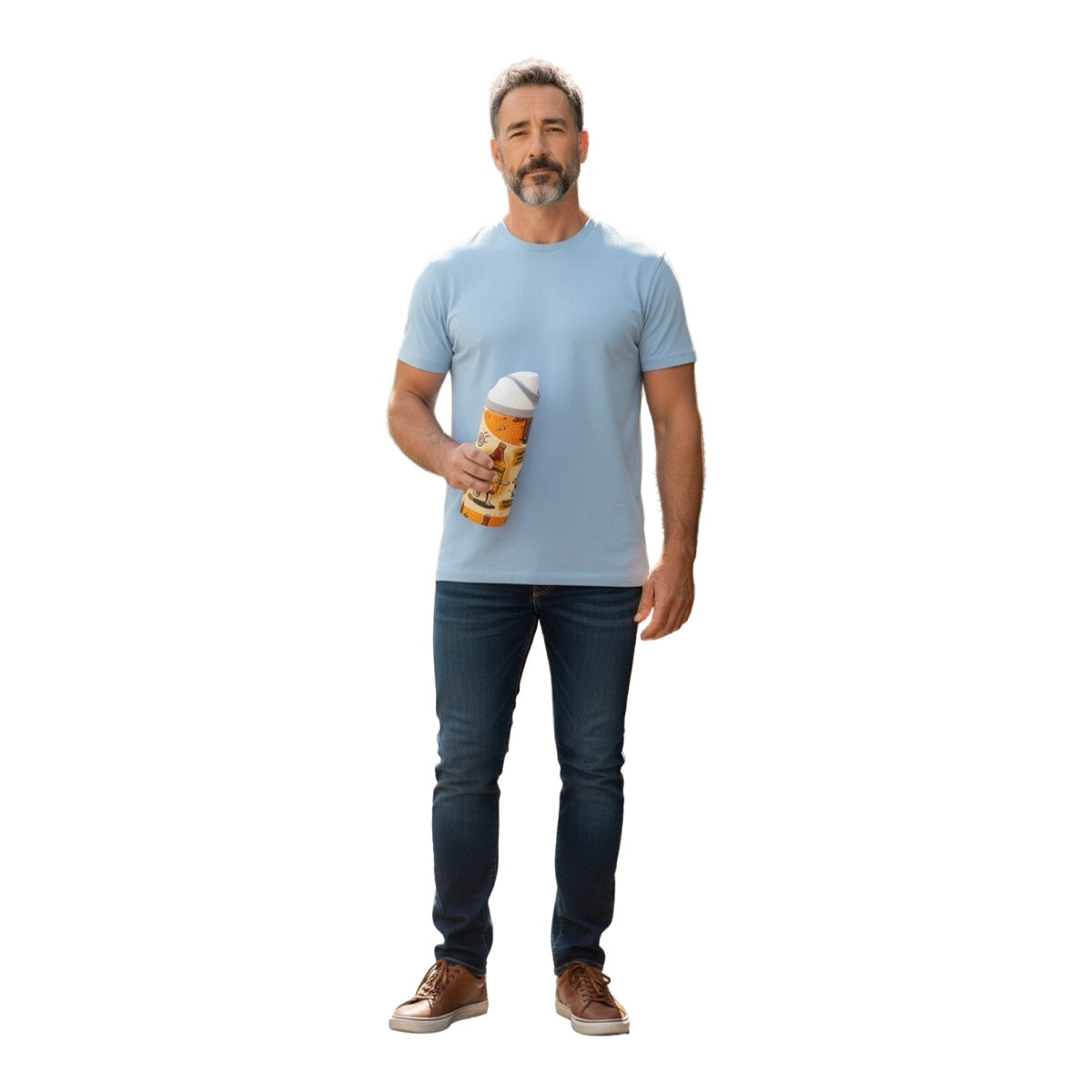 Termo Caguama Individual Blanco 24 Oz