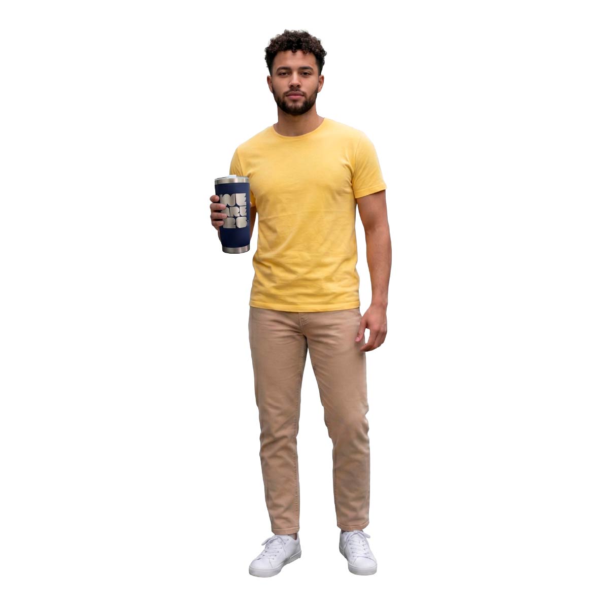 Termo Tumbler Mundial 2026 Azul 20 Oz