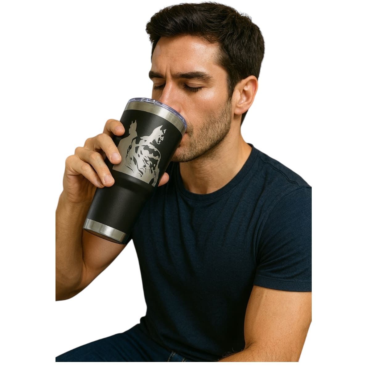 Termo Color Negro Batman 887 ml