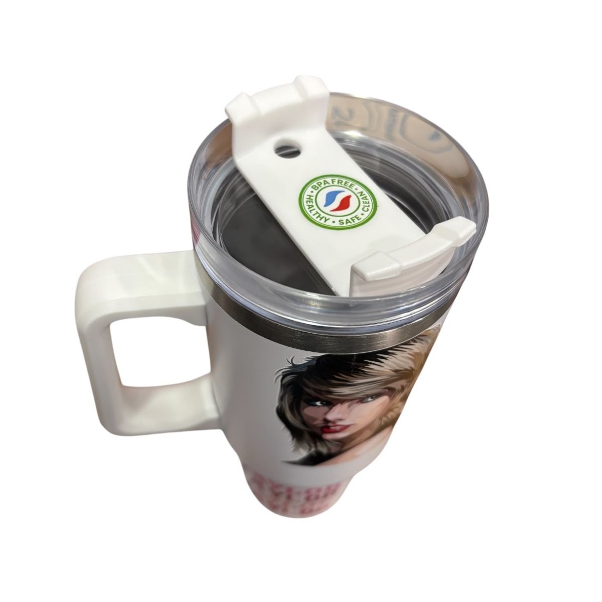 Termo Color Blanco Taylor Swift 887 ml