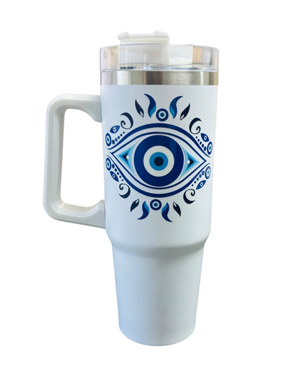 Termo Color Blanco Ojo Turco One Edition 887 ml