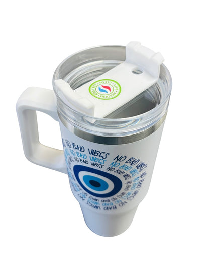 Termo Color Blanco Ojo Turco One Edition 887 ml