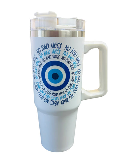 Termo Color Blanco Ojo Turco One Edition 887 ml