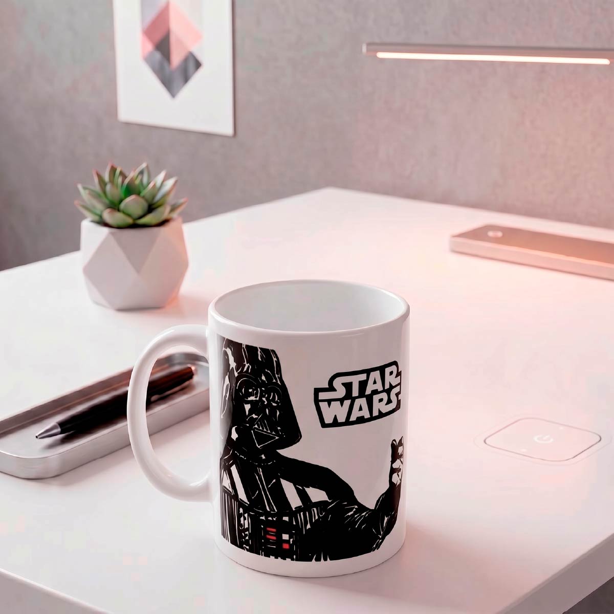 Set De 2 Tazas Power Coffee Star Wars Blanco