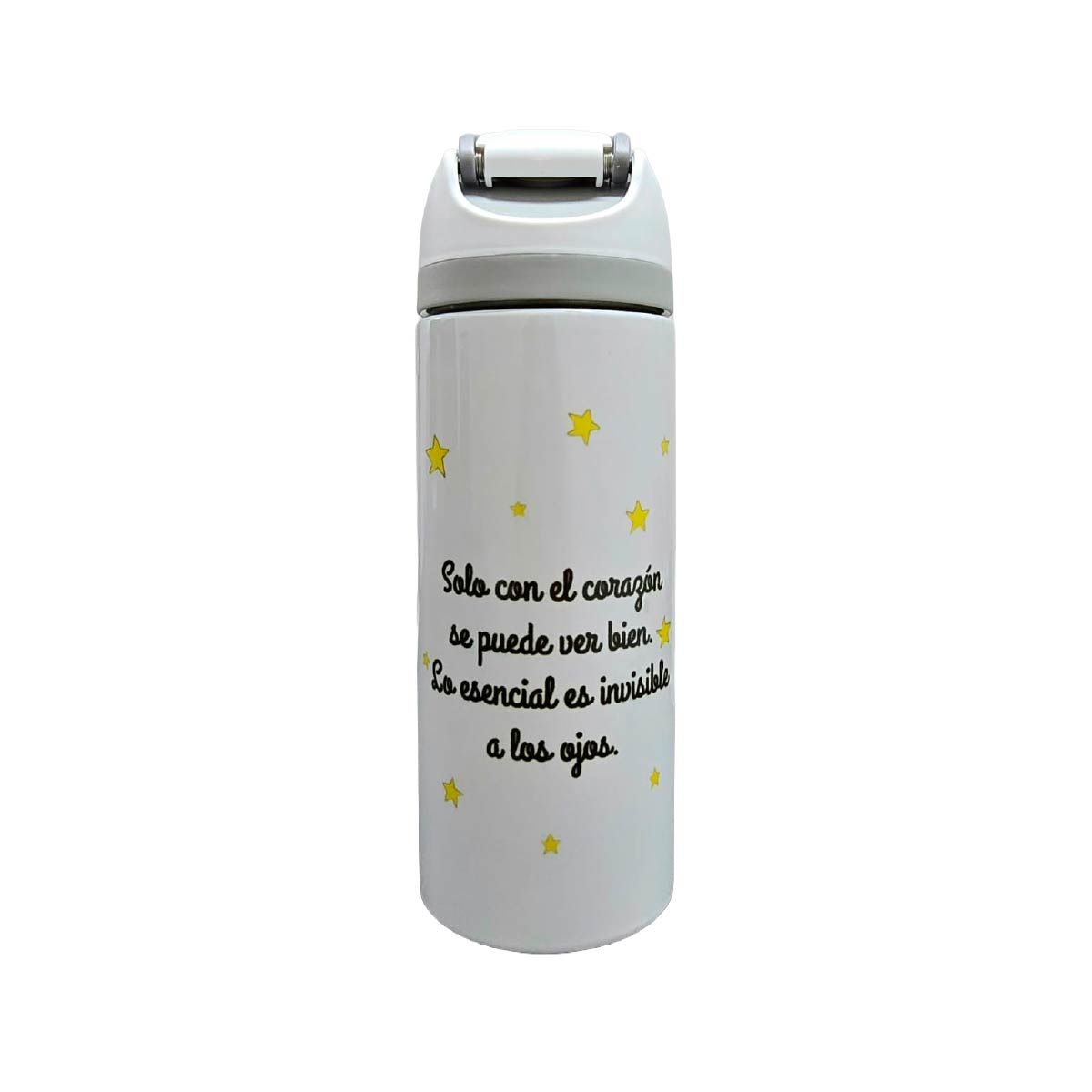 Termo Acero Inoxidable El Principito Blanco 720 Ml