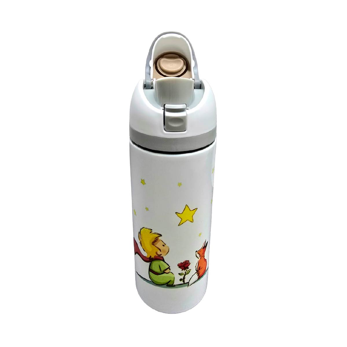 Termo Acero Inoxidable El Principito Blanco 720 Ml