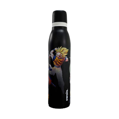 Termo Acero Inoxidable Owala Dragon Ball Z Negro 710 ml