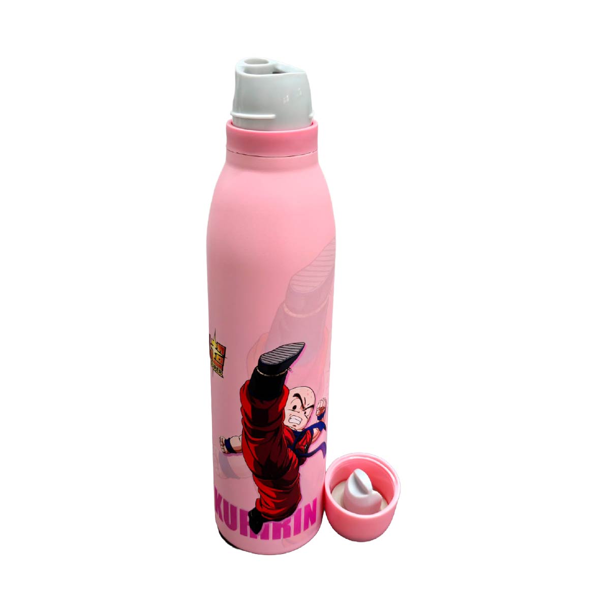 Termo Acero Inoxidable Owala Dragon Ball Z Krilin Rosa 710 ml