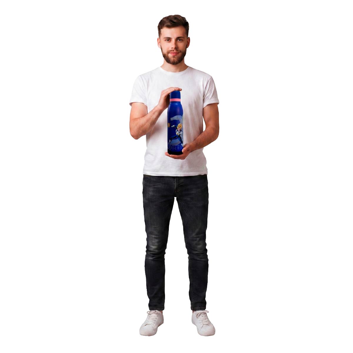 Termo Acero Inoxidable Owala Dragon Ball Z Vegeta Azul 710 ml