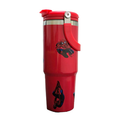 Termo Acero Inoxidable Spiderman Rojo 887 ml