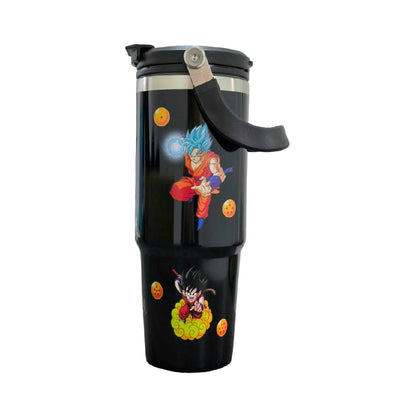 Termo Acero Inoxidable Dragon Ball Negro 887 ml