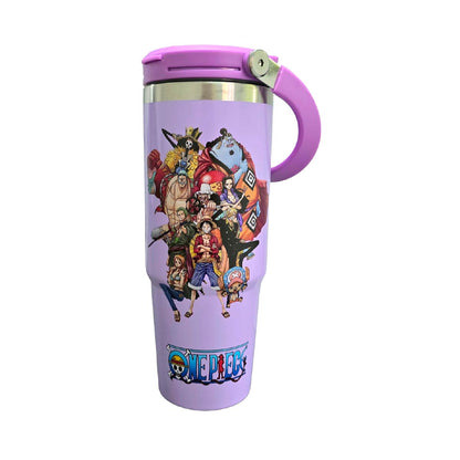Termo Acero Inoxidable One Piece Morado 887 ml