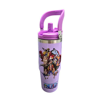 Termo Acero Inoxidable One Piece Morado 887 ml