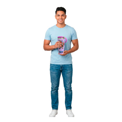 Termo Acero Inoxidable One Piece Morado 887 ml