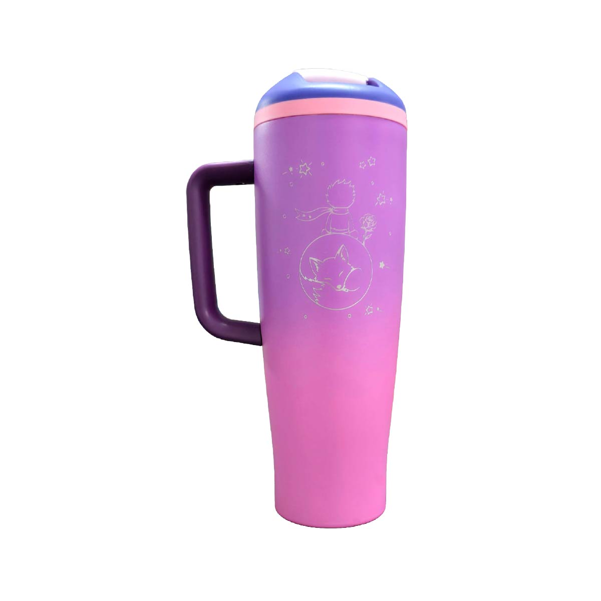 Termo Acero Inoxidable El Principito Morado 1.2 L