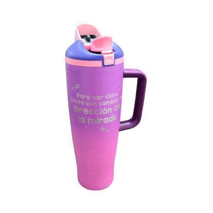 Termo Acero Inoxidable El Principito Morado 1.2 L