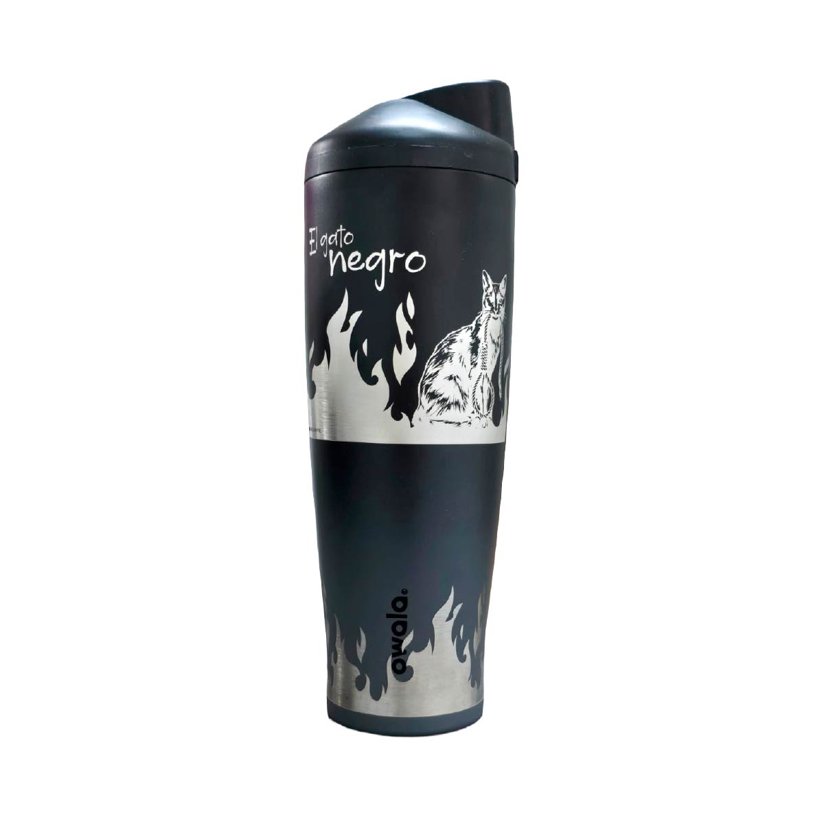 Termo Acero Inoxidable El Gato Negro Negro 1.2 L