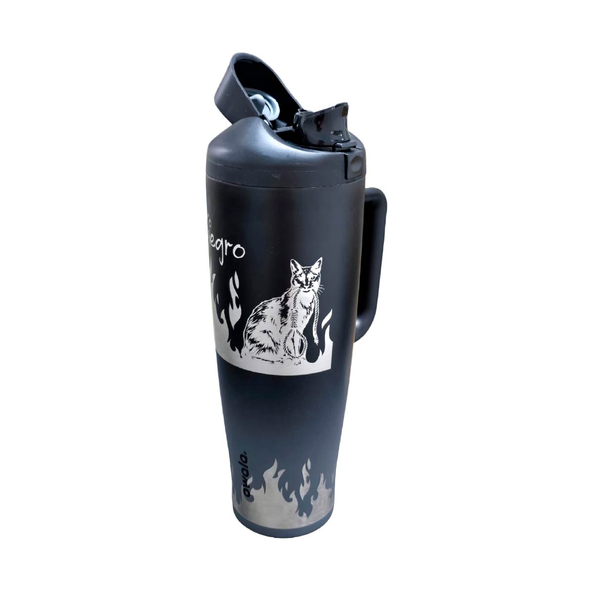 Termo Acero Inoxidable El Gato Negro Negro 1.2 L