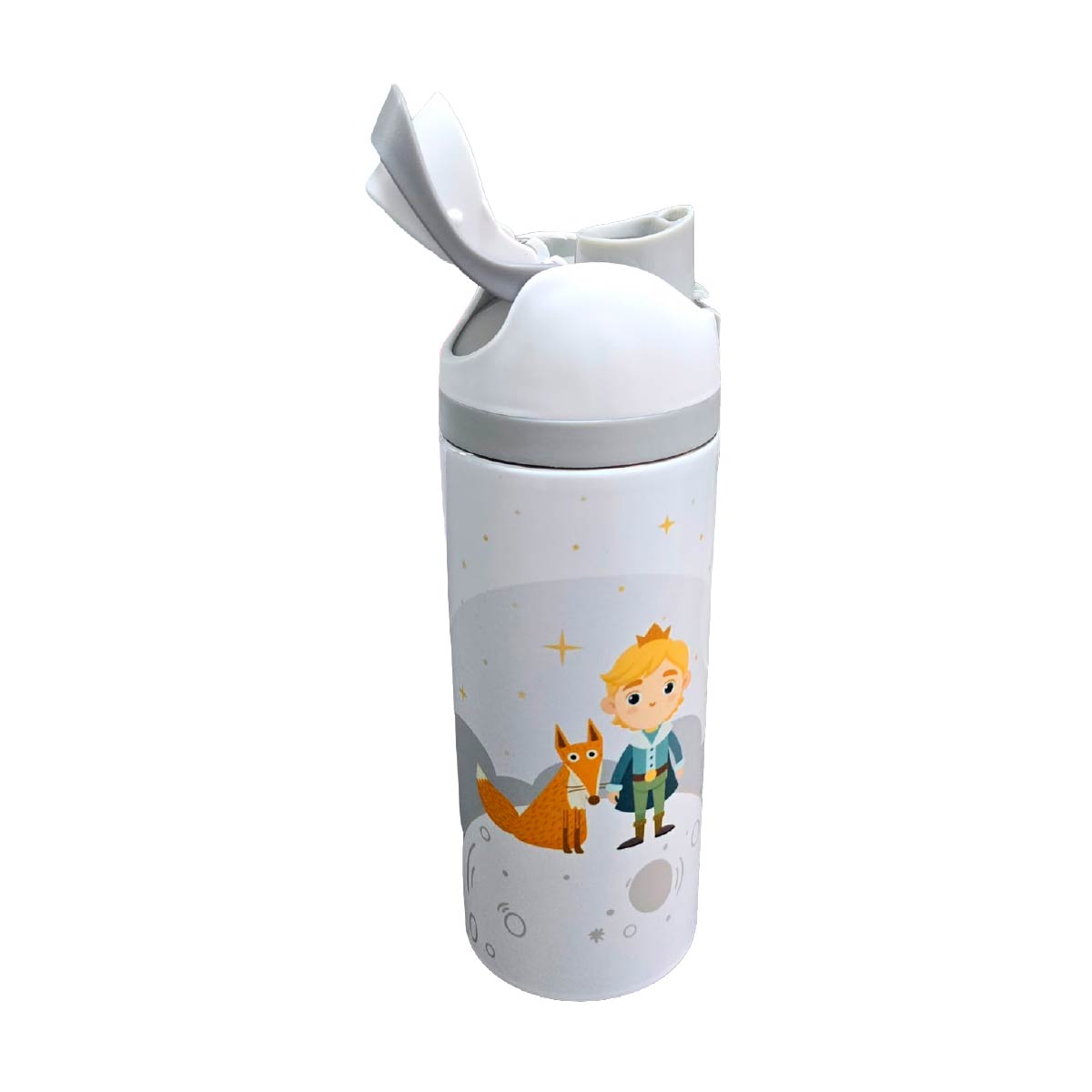 Termo Acero Inoxidable El Principito Blanco Nubes 720 ml