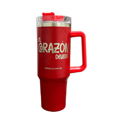 Set Termo Y Libreta El Corazón Delator
