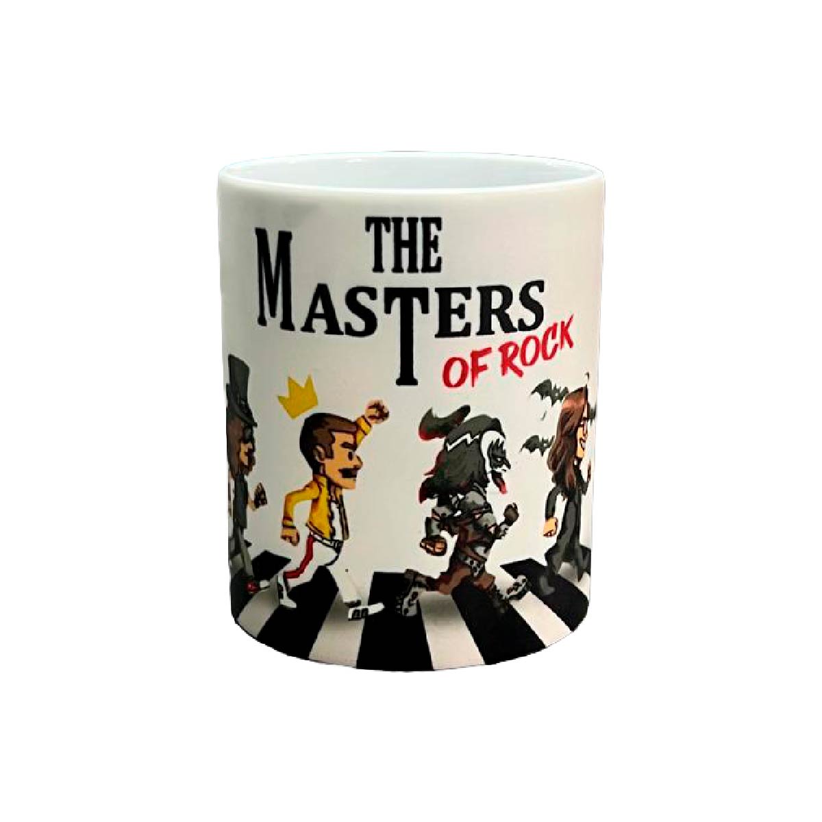Taza Mágica Maestros Del Rock