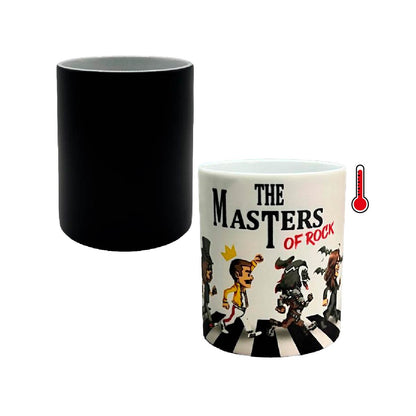 Taza Mágica Maestros Del Rock