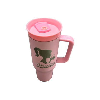 Termo Acero Inoxidable Beerbie Y HeineKen Rosa 1.2 L