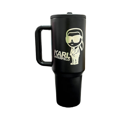 Termo Acero Inoxidable Karl Lagerfeld Negro 1.2 L