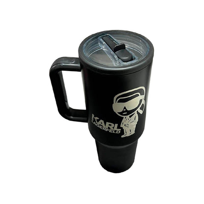 Termo Acero Inoxidable Karl Lagerfeld Negro 1.2 L