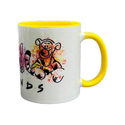 Set De 2 Tazas Amigos De Winnie
