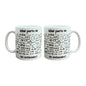 Set De 2 Tazas Qué Parte No Entiendes