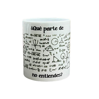 Set De 2 Tazas Qué Parte No Entiendes