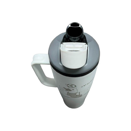 Termo Acero Inoxidable Pato Merlín Blanco 1.2 L
