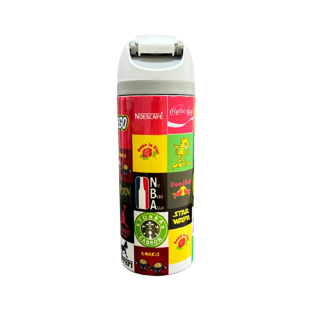 Termo Acero Inoxidable Marcas Blanco 720 ml