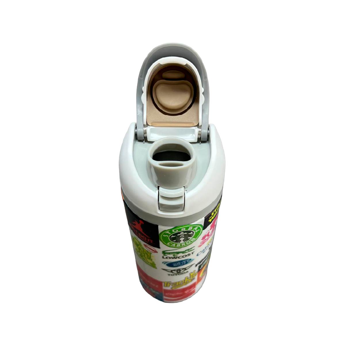 Termo Acero Inoxidable Marcas Blanco 720 ml