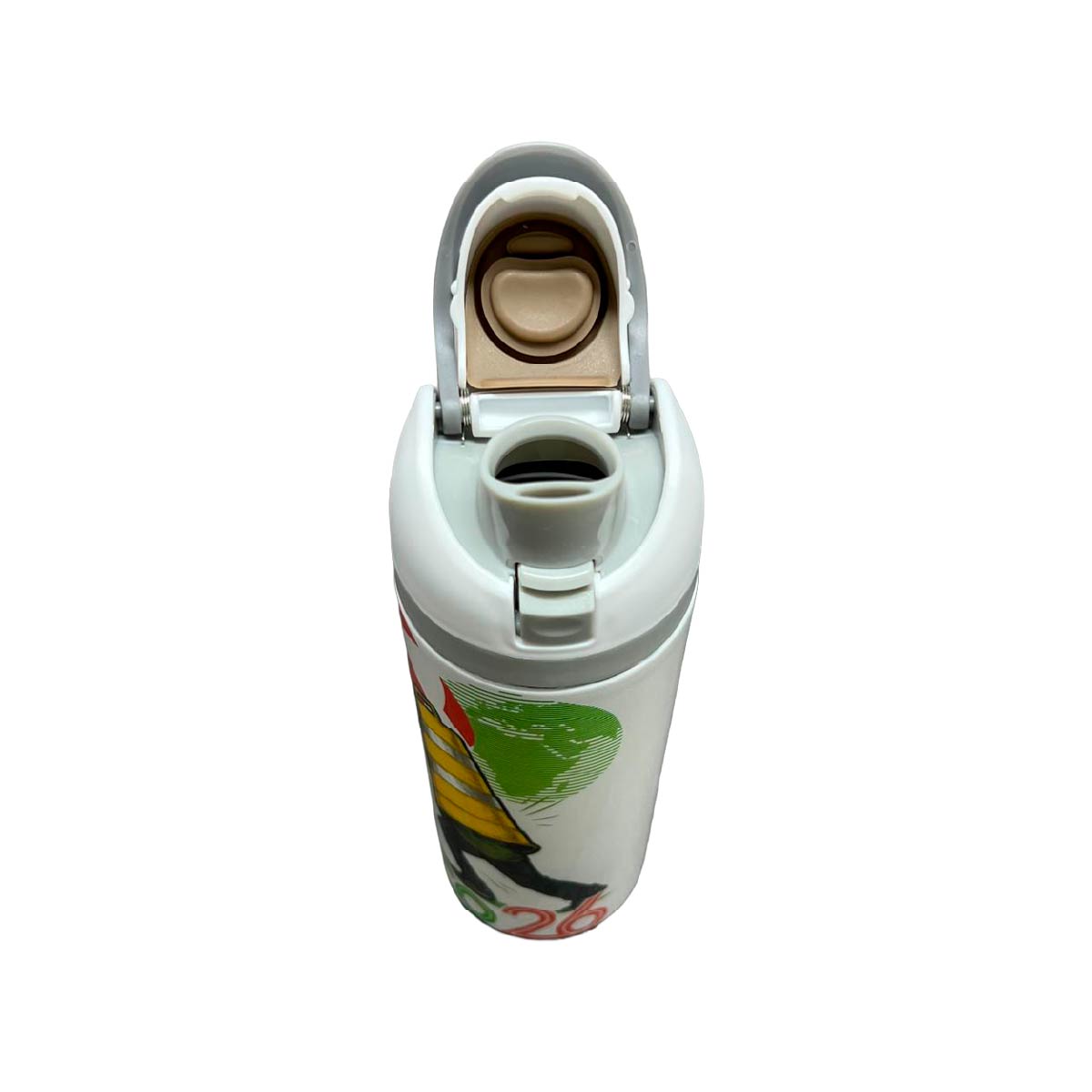 Termo Acero Inoxidable México 2026 Blanco 720 ml