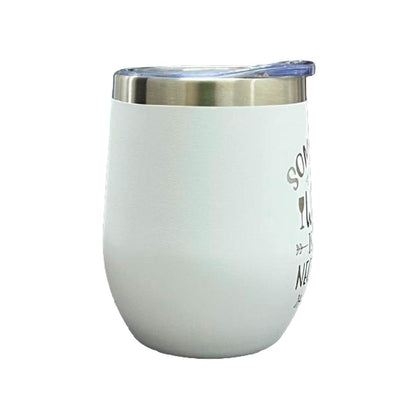 Set De 3 Termos Para Vino Frases Blanco