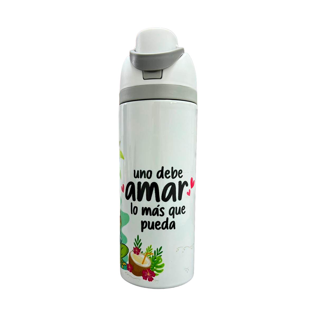 Termo Acero Inoxidable Rana Blanco 720 ml