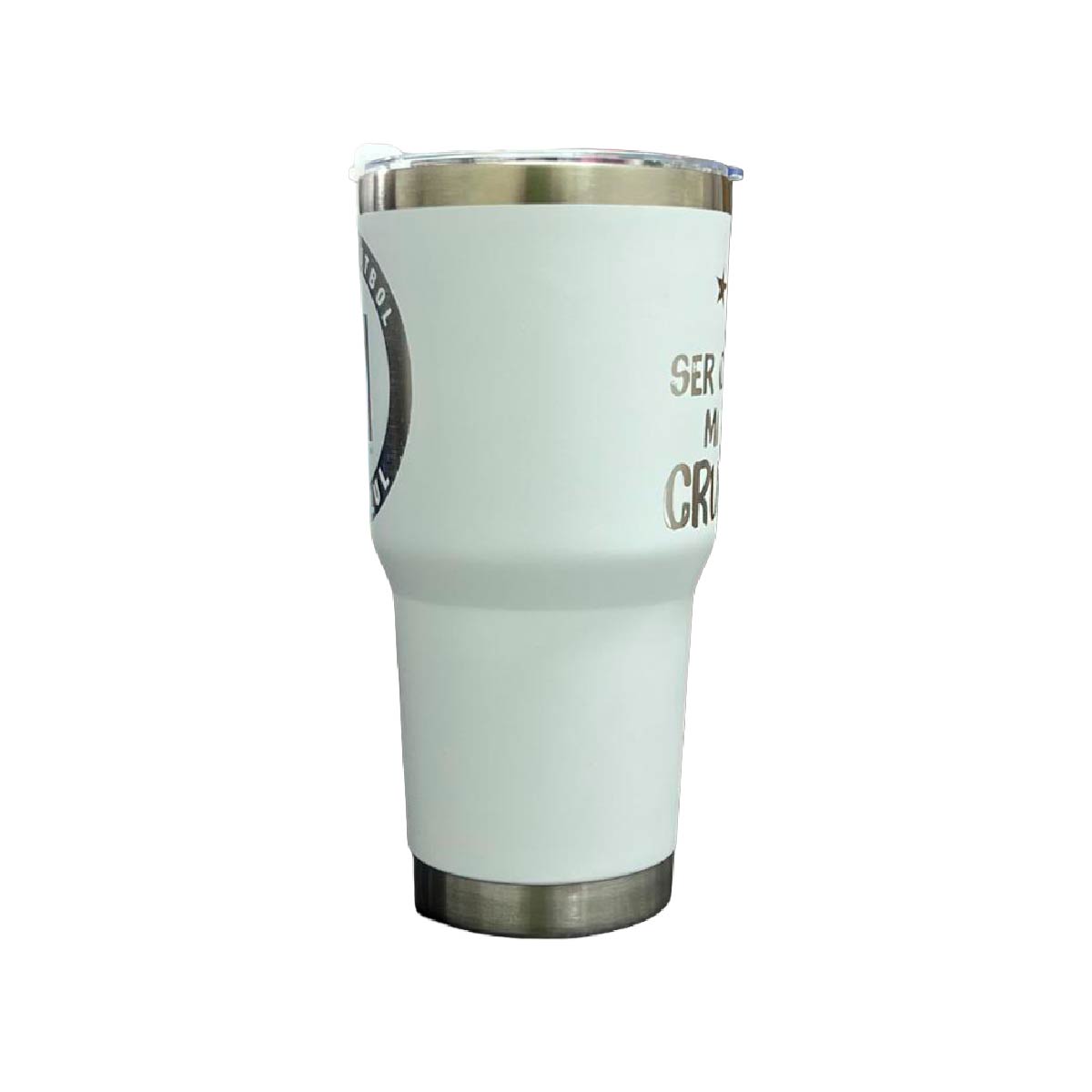 Termo Cruz Azul Blanco 30 Oz