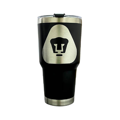 Termo Pumas Negro 30 Oz