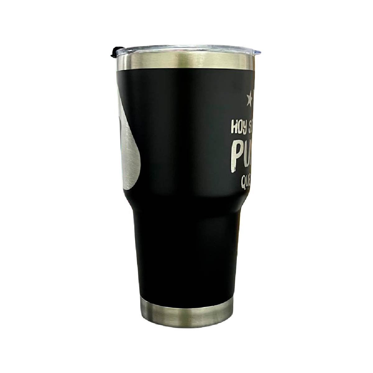 Termo Pumas Negro 30 Oz