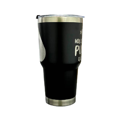 Termo Pumas Negro 30 Oz