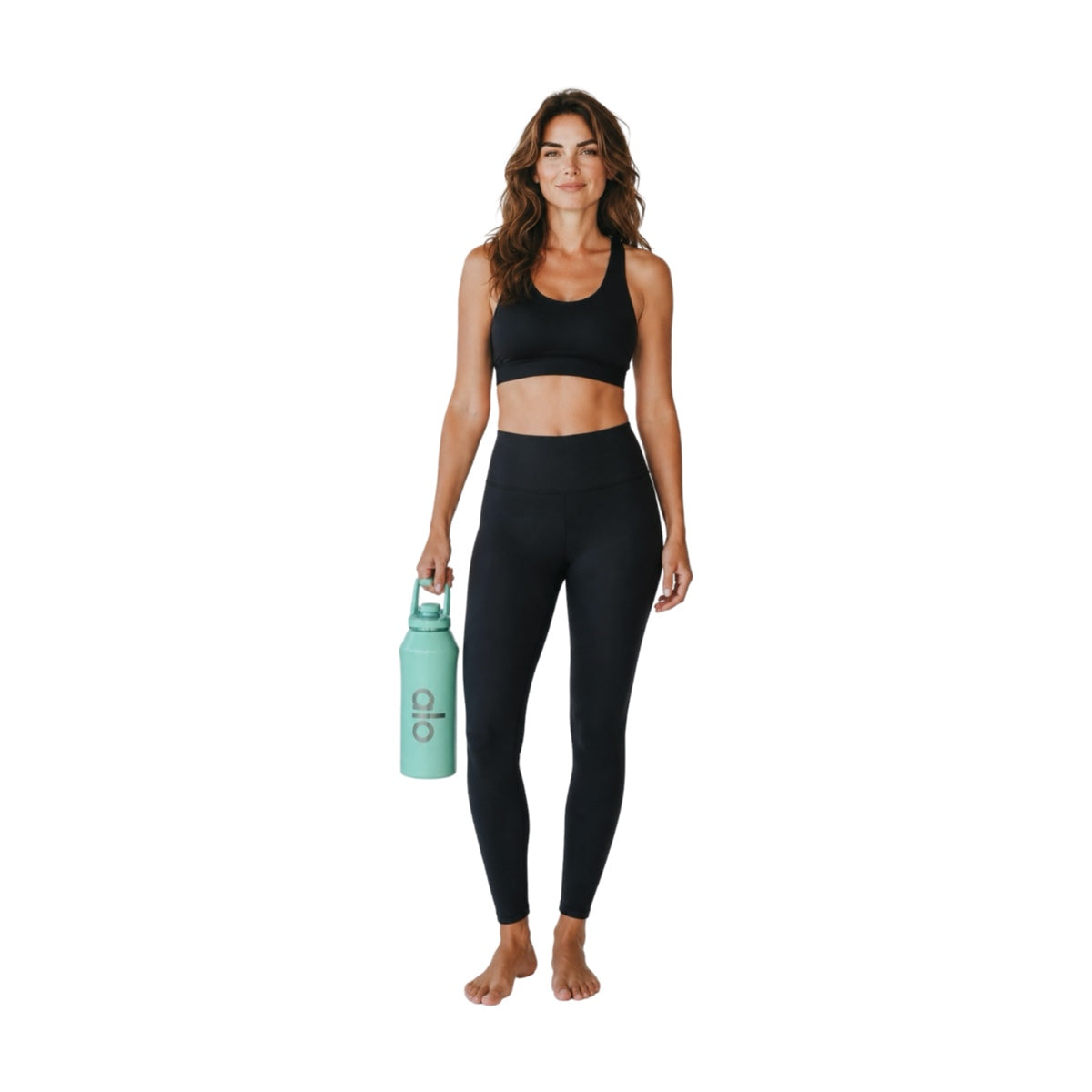 Termo Deportivo ALO Negro 40 Oz