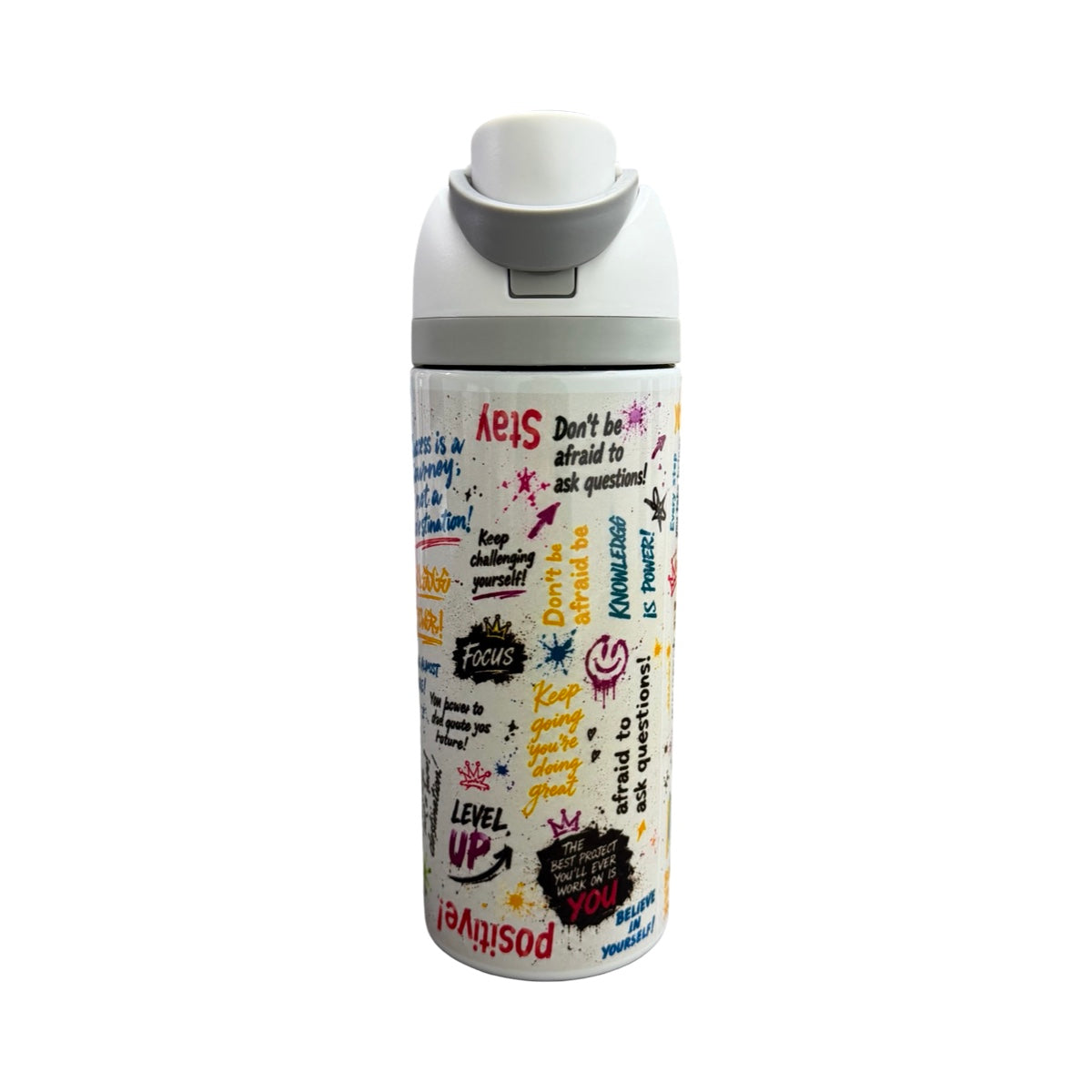 Termo Frases Positivas Blanco 24 Oz