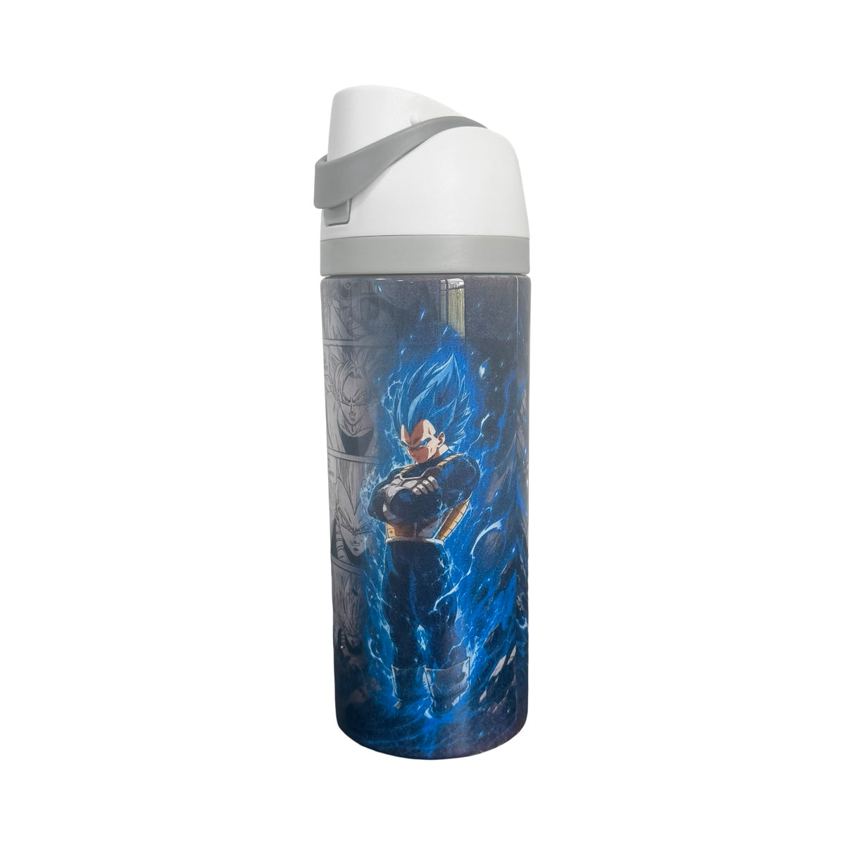 Termo Vegeta Blue Blanco 24 Oz
