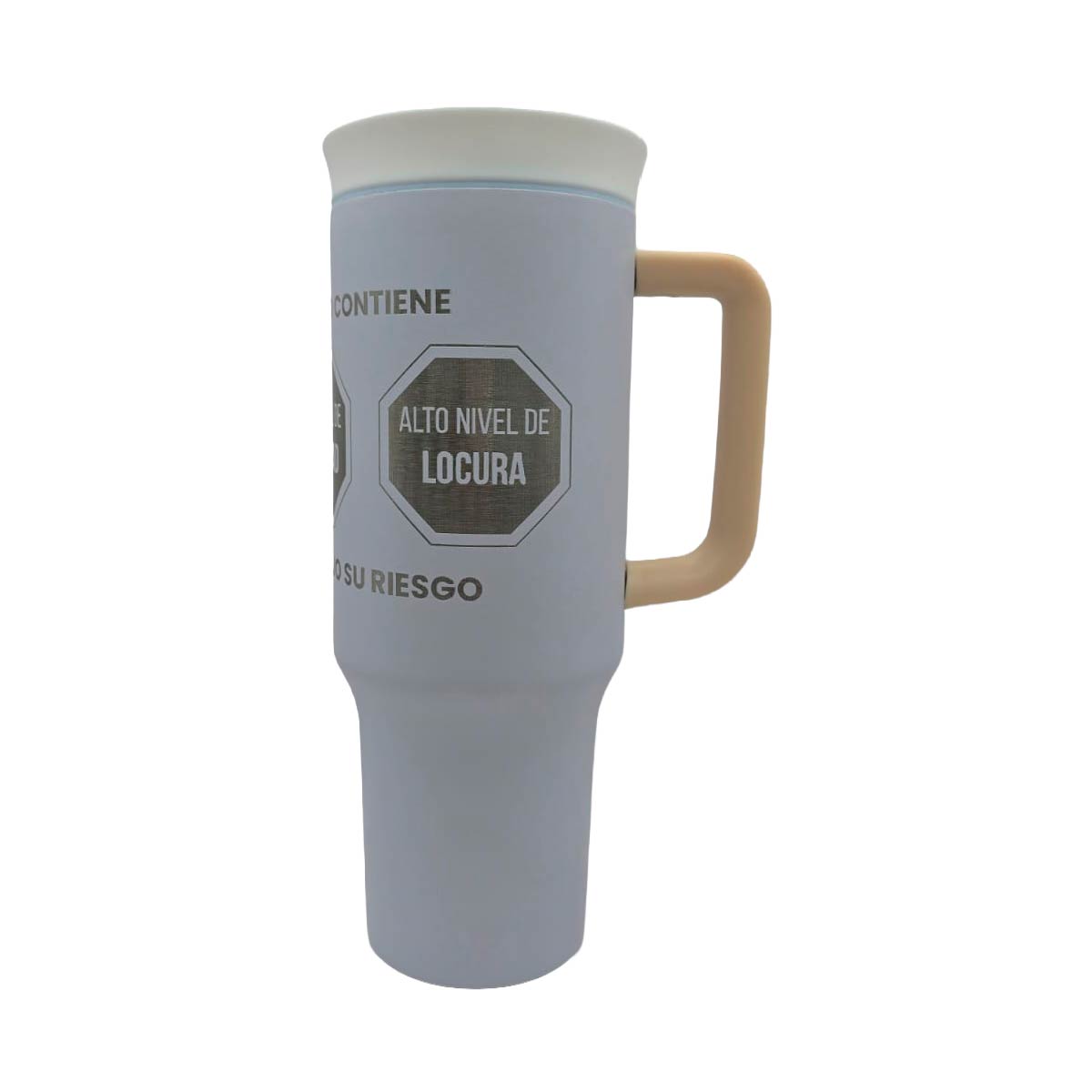 Termo Acero Inoxidable Excesos Estrés Lila 1.2 Litros