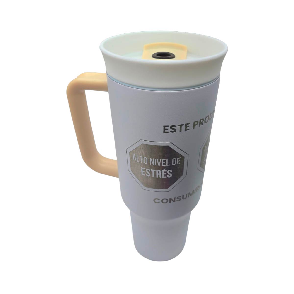 Termo Acero Inoxidable Excesos Estrés Lila 1.2 Litros